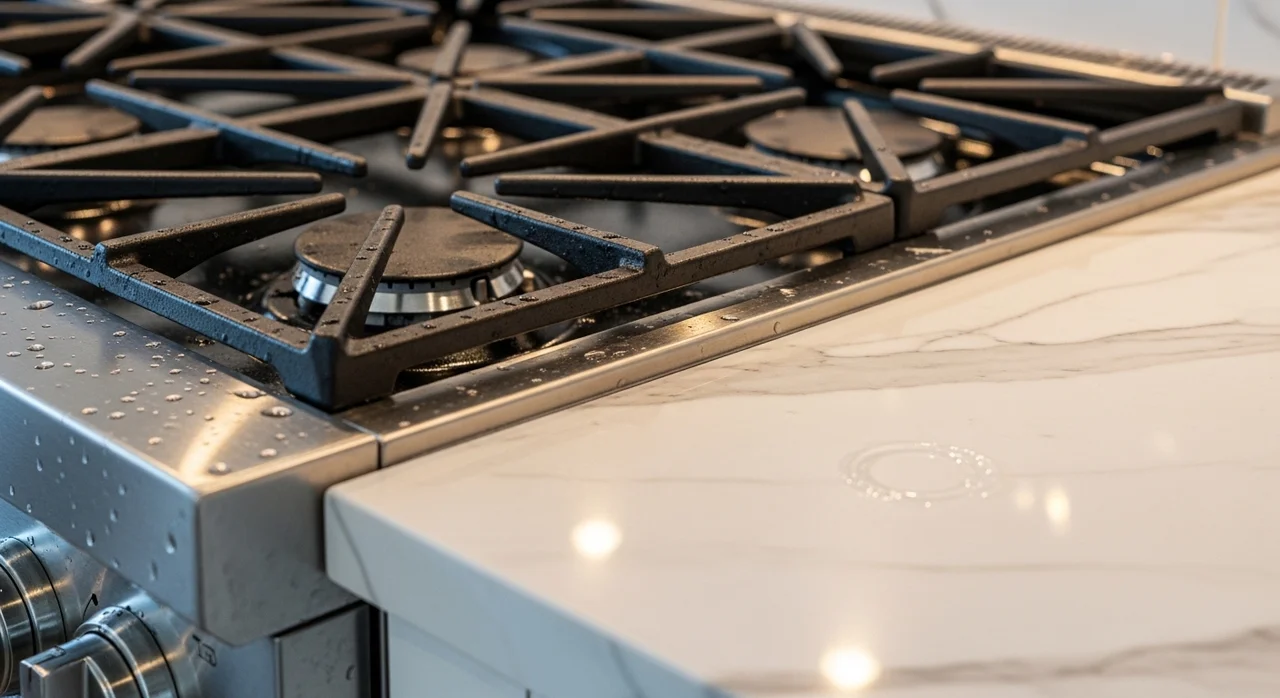 주방 가전과 싱크대: 기름때를 녹이는 마법