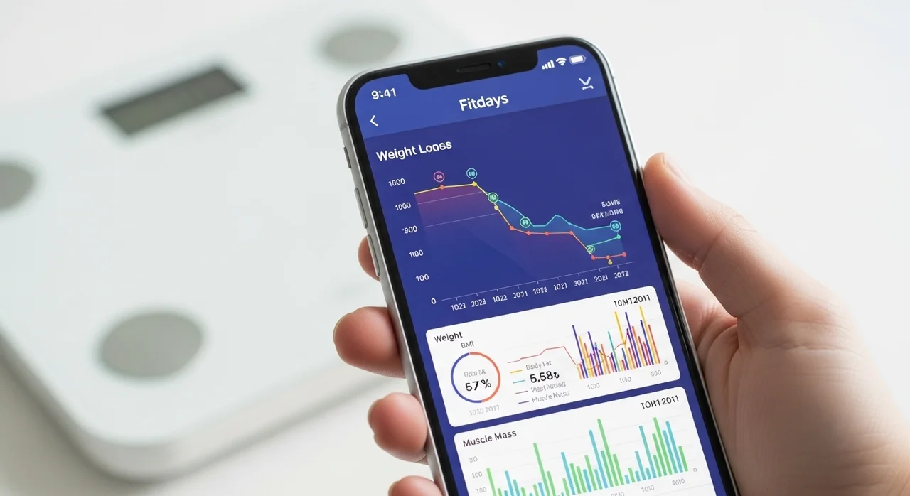 Fitdays 앱 연동 및 데이터 관리