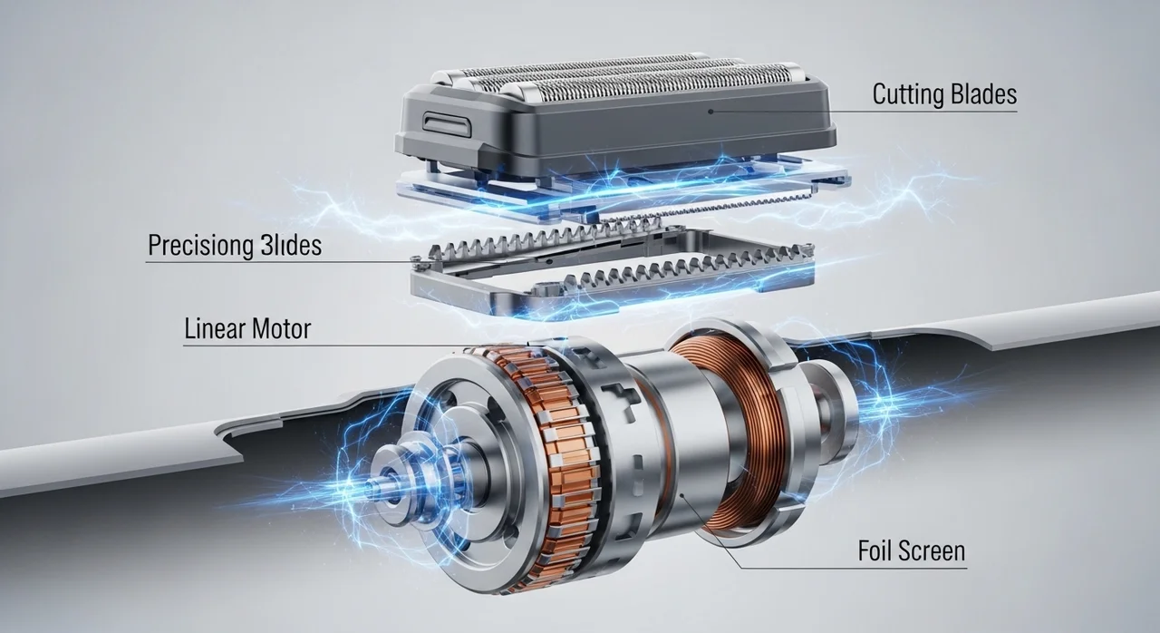 강력한 절삭력의 비밀: 3중날과 초고속 리니어 모터