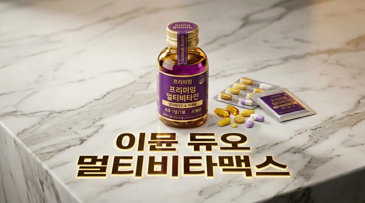 종근당 이뮨 듀오 멀티비타맥스 효능 성분 및 복용법 완벽 가이드